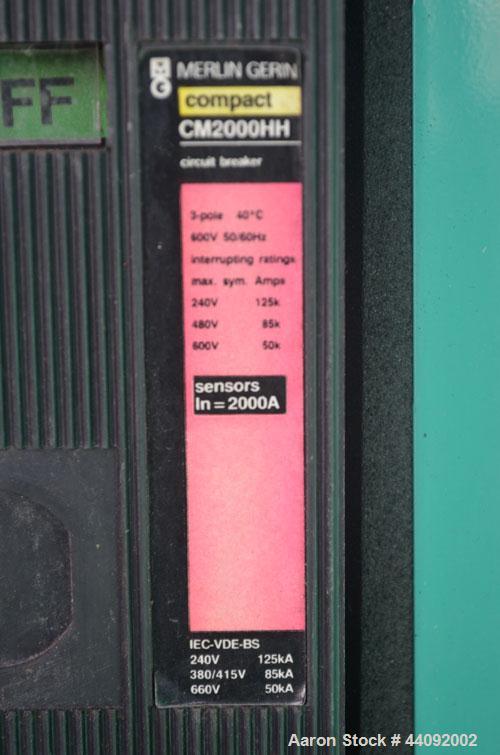 Unused- Cummins 1250 kW standby (1100 kW prime) diesel generator set. Cummins model DFLC-5586710, SN-A030459400. Cummins KTA50-G3 engine rated 1850 HP @ 1800 RPM, SN-33153192, emissions EPA tier 1 ce...