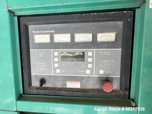 Cummins 1250 kW standby (1100 kW prime) portable trailered diesel generator set,