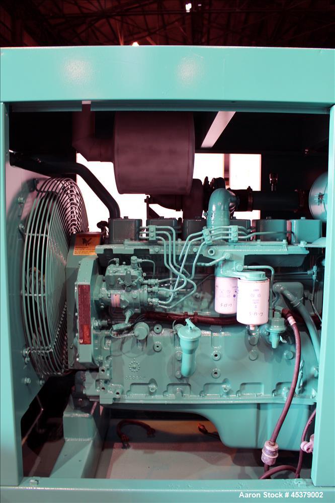 Used Cummins 100 kW generator, model DGDB. Cummins model GBT5.9-G2 engine.