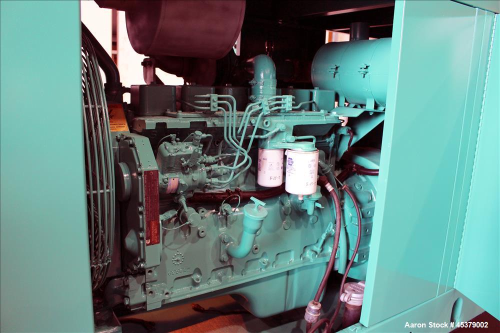 Used Cummins 100 kW generator, model DGDB. Cummins model GBT5.9-G2 engine.