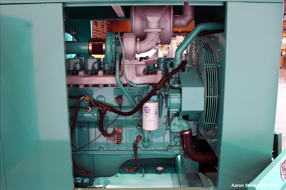 Used Cummins 100 kW generator, model DGDB. Cummins model GBT5.9-G2 engine.