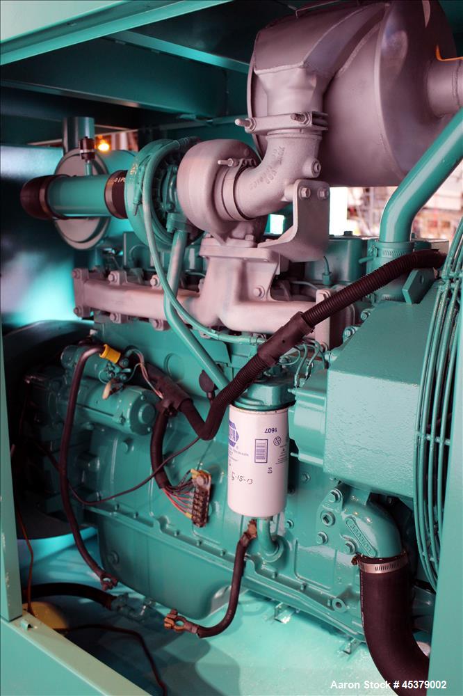 Used Cummins 100 kW generator, model DGDB. Cummins model GBT5.9-G2 engine.