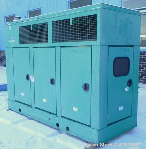 Used Cummins 80 KW Diesel Generator Set, Model DGDA-5756730 SN-C060904784. Cummins model 6BT5.9-G6 engine rated 170HP @ 1800 RPM, EPA Tier 2. 3/60/277/480 Volt, 12 Lead. Sound Attenuated Enclosure,Co...