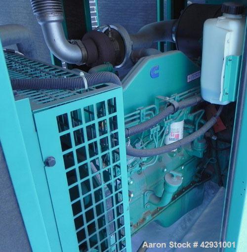 Used Cummins 80 KW Diesel Generator Set, Model DGDA-5756730 SN-C060904784. Cummins model 6BT5.9-G6 engine rated 170HP @ 1800 RPM, EPA Tier 2. 3/60/277/480 Volt, 12 Lead. Sound Attenuated Enclosure,Co...