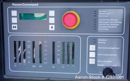 Used Cummins 80 KW Diesel Generator Set, Model DGDA-5756730 SN-C060904784. Cummins model 6BT5.9-G6 engine rated 170HP @ 1800 RPM, EPA Tier 2. 3/60/277/480 Volt, 12 Lead. Sound Attenuated Enclosure,Co...