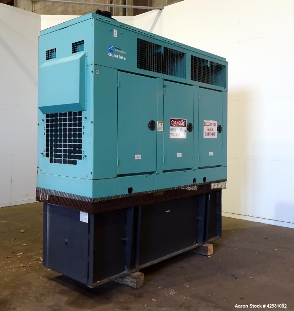 Used Cummins 80 kW Diesel Generator Set