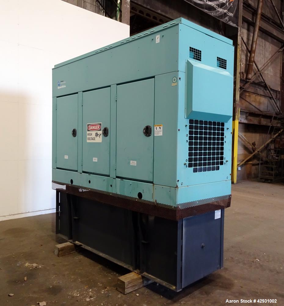 Used Cummins 80 kW Diesel Generator Set