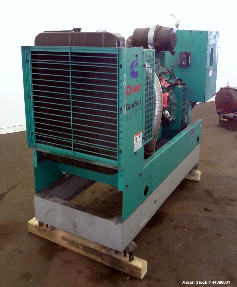 Used Cummins 100 kW standby (90 kW prime)diesel generator set, model DGDB-4482030 SN-E000108643. Cummins 6TB5.9-G6 engine rated 170 HP @ 1800 RPM. 3/60/277/480V (rated 67 kW 1PH) Coolant heater. Yr 2...