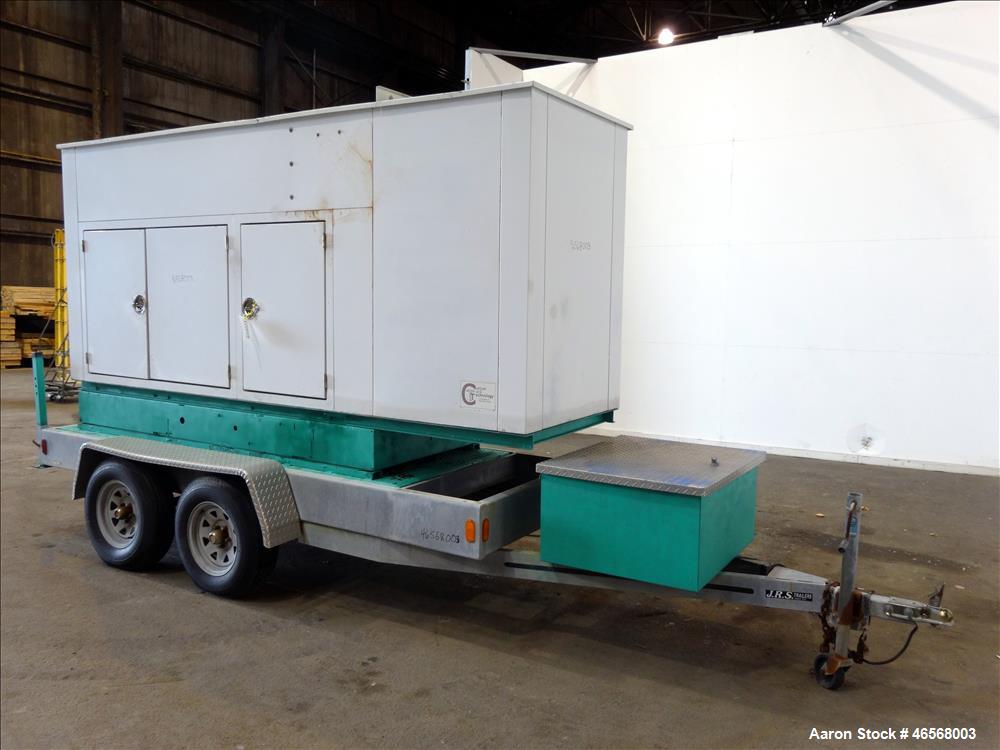 Used- Cummins Onan 125 kW Trailered Diesel Generator Model DGEA.