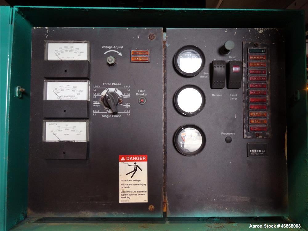 Used Cummins Onan 125 kW Trailered Diesel Generator Model DGEA.