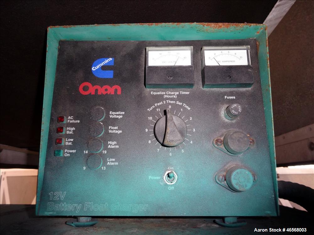 Used Cummins Onan 125 kW Trailered Diesel Generator Model DGEA.