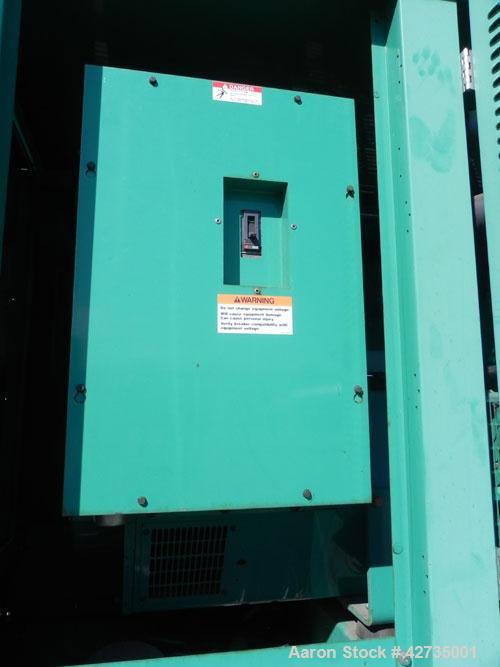 Used Cummins / Onan 125 kW Diesel Generator Set, model DGEA-4964186, serial #H010271864. Cummins 6CT8.3-G-2 engine rated 207 hp @ 1800 rpm. 3/60/277-480V, (rated 83.8 kW as single phase). 1000 Amp an...