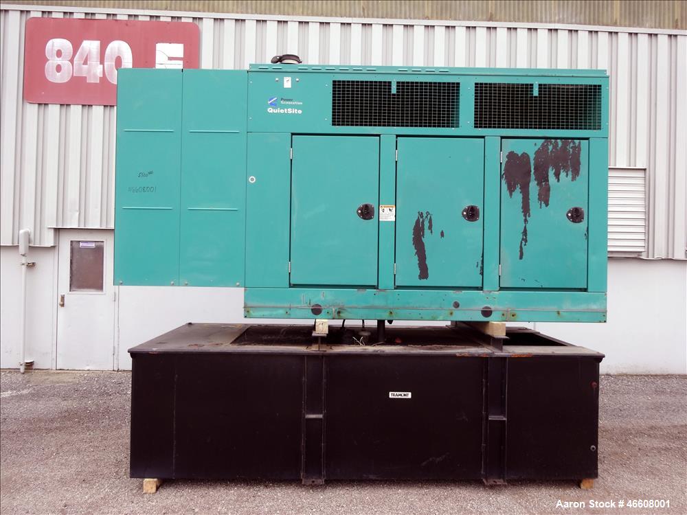 Used Cummins 200 kW diesel generator  model DGFC. Cummins 6CTAA8.3-G2 engine