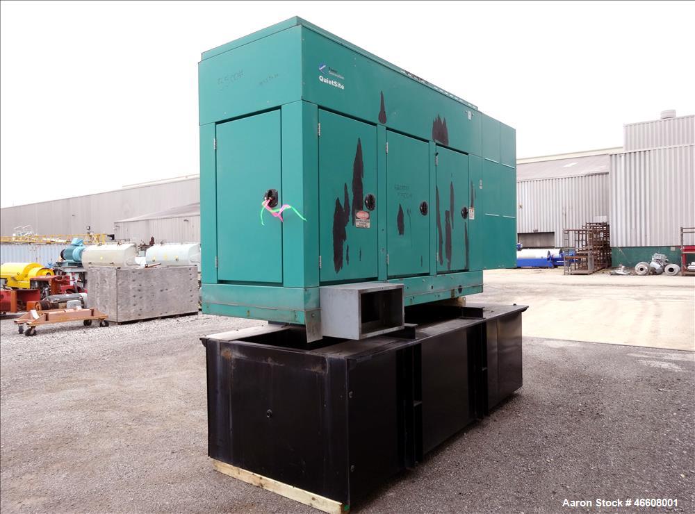 Used Cummins 200 kW diesel generator  model DGFC. Cummins 6CTAA8.3-G2 engine