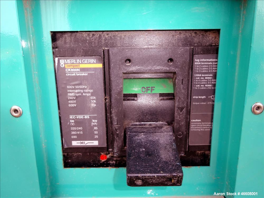 Used Cummins 200 kW diesel generator  model DGFC. Cummins 6CTAA8.3-G2 engine