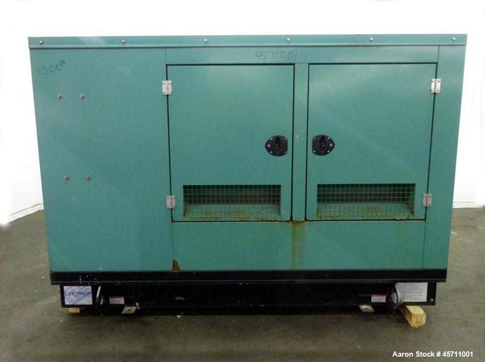 Used- Cummins 35 kW (30 prime) Standby Diesel Generator Set