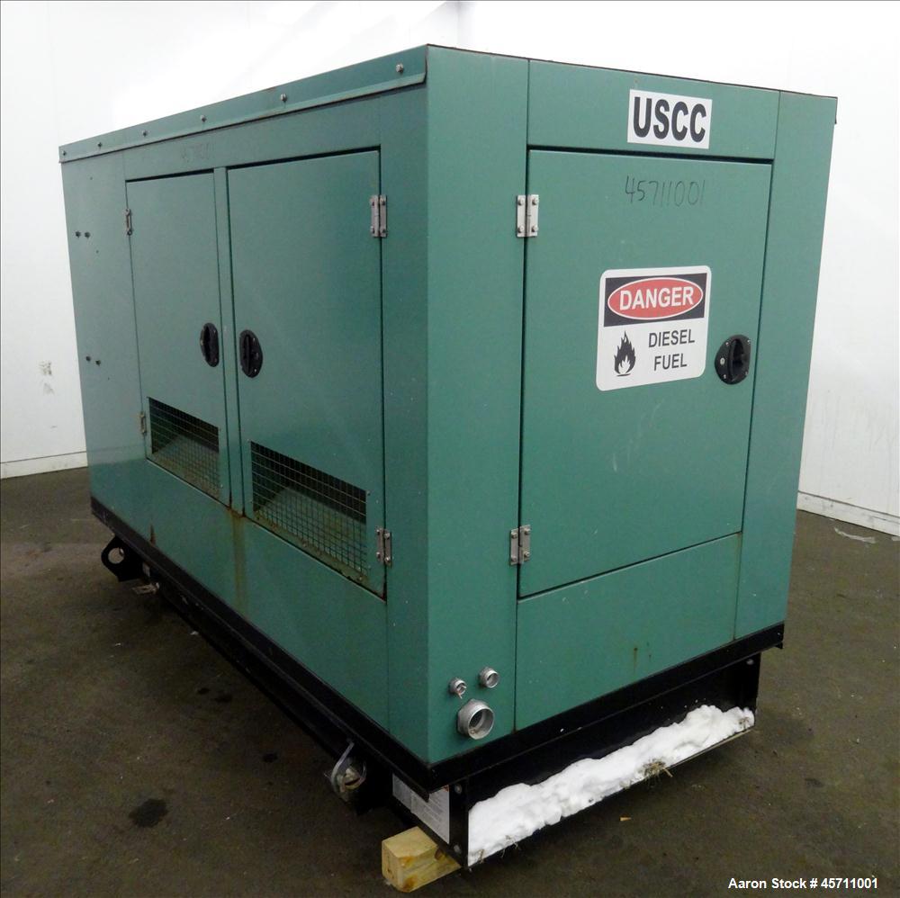 Used- Cummins 35 kW (30 prime) Standby Diesel Generator Set