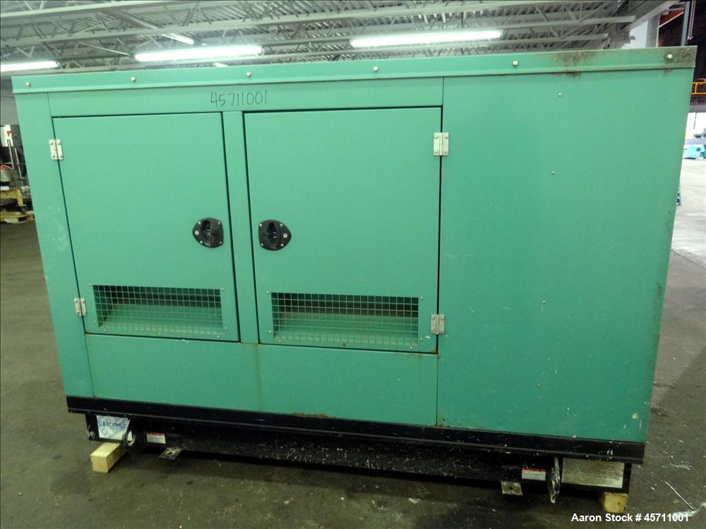 Used Cummins 35 kW (30 prime) Standby Diesel Generator Set