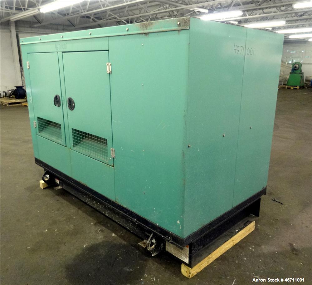 Used Cummins 35 kW (30 prime) Standby Diesel Generator Set