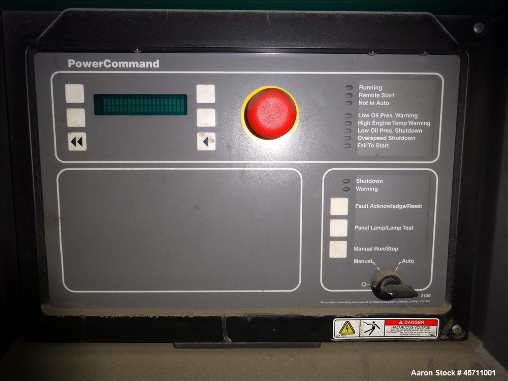 Used Cummins 35 kW (30 prime) Standby Diesel Generator Set