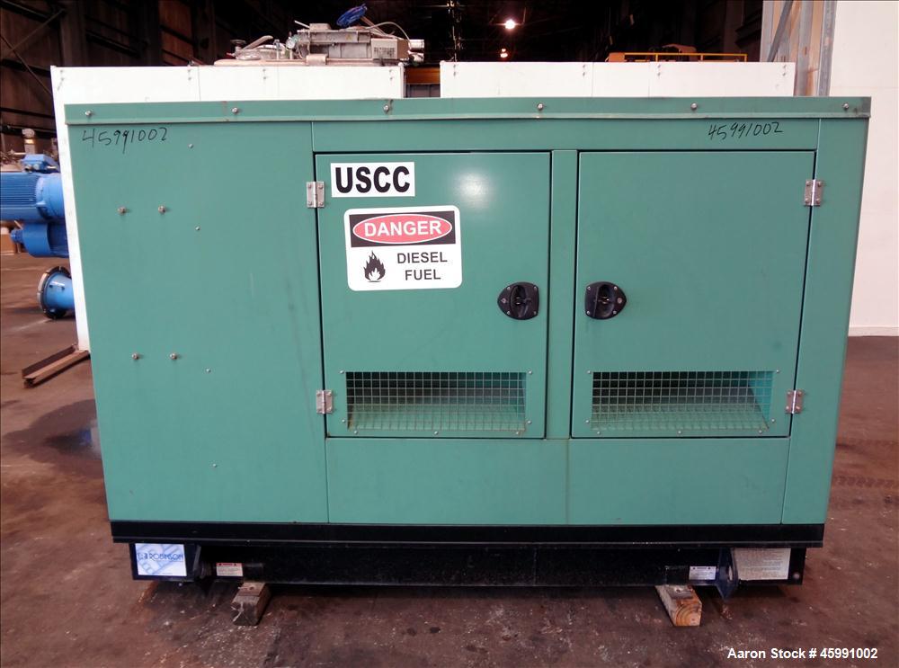 Used Cummins 35 kW diesel generator model DGGD. Cummins 4B3.3-G1 engine.