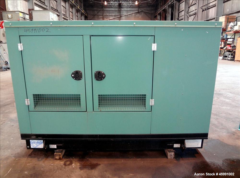 Used Cummins 35 kW diesel generator model DGGD. Cummins 4B3.3-G1 engine.