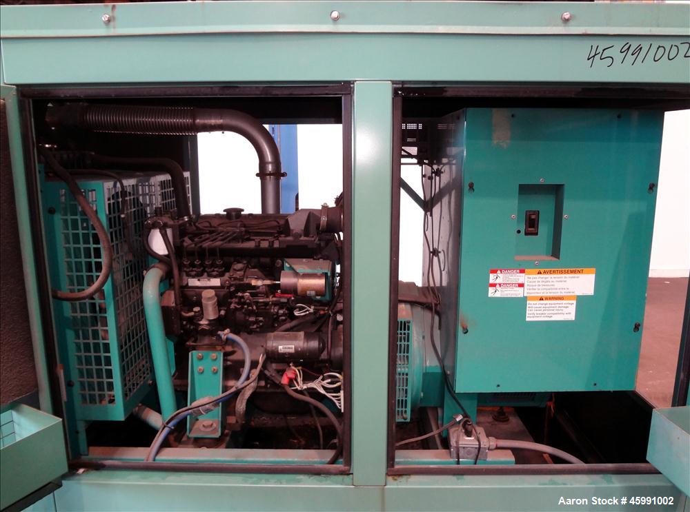 Used Cummins 35 kW diesel generator model DGGD. Cummins 4B3.3-G1 engine.