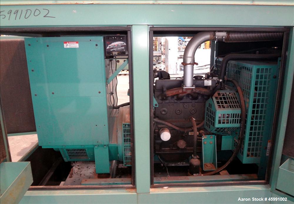 Used Cummins 35 kW diesel generator model DGGD. Cummins 4B3.3-G1 engine.