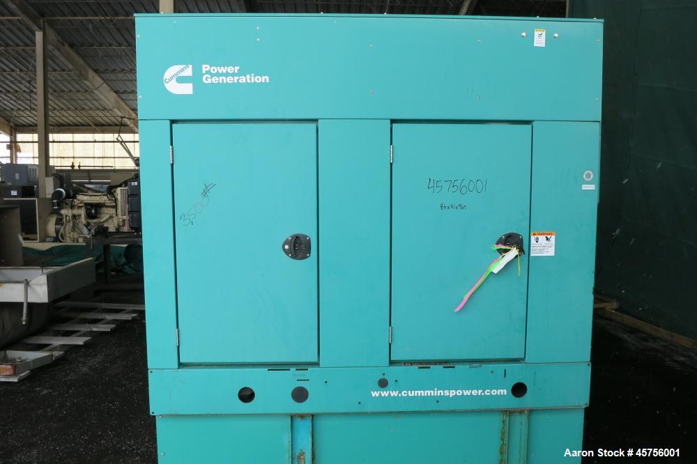 Used Cummins 35 kW standby (30 kW prime) diesel generator set