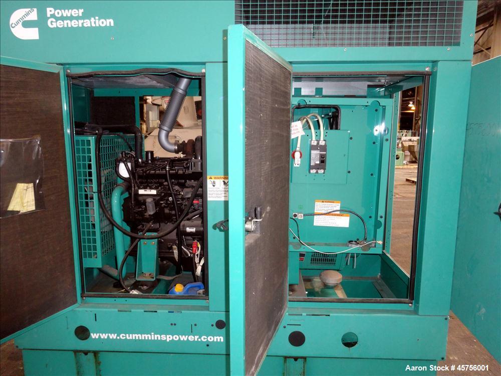 Used Cummins 35 kW standby (30 kW prime) diesel generator set