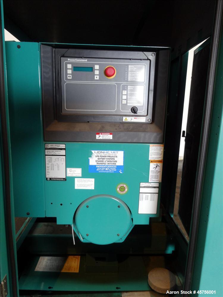 Used Cummins 35 kW standby (30 kW prime) diesel generator set