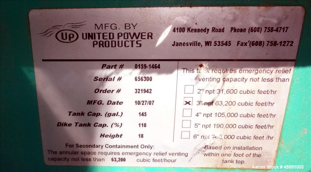Used -Cummins 35 kW standby (30 kW prime) diesel generator set, model DGGD-5937235, SN-J070119501, Cummins 4B3.3-G6 engine rated 81 HP at 1800 RPM. 35kW 1/60/120/240V current set up, reconnectable to...