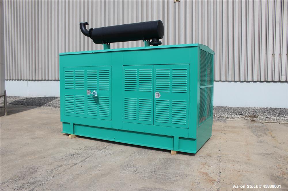 Used Cummins 215 kW standby (180 continuous). GTA855 engine