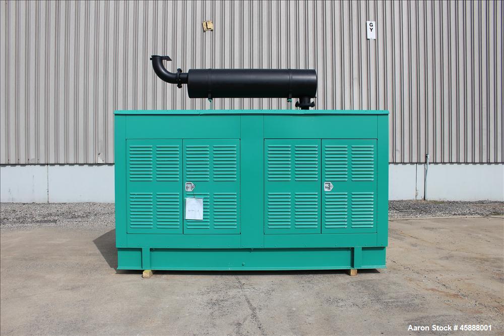 Used Cummins 215 kW standby (180 continuous). GTA855 engine
