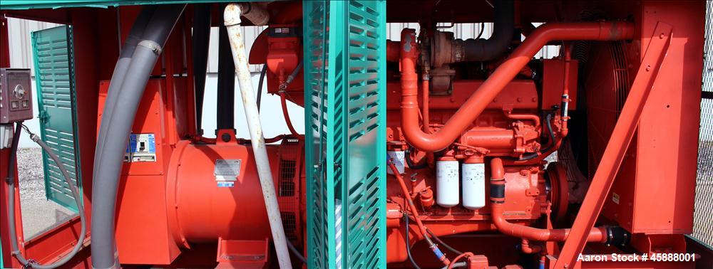 Used Cummins 215 kW standby (180 continuous). GTA855 engine