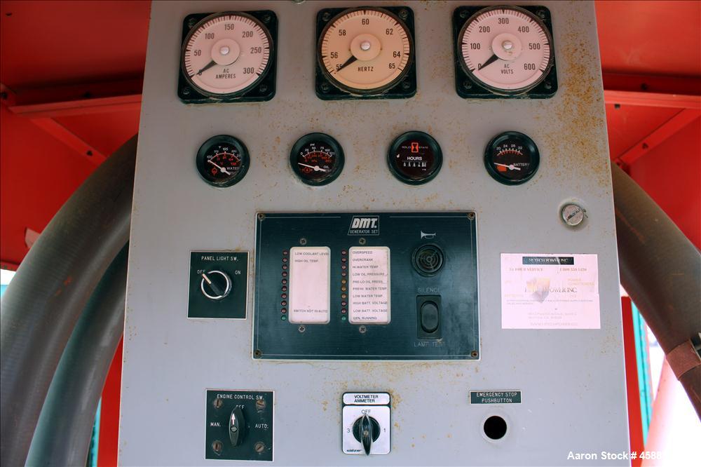 Used Cummins 215 kW standby (180 continuous). GTA855 engine