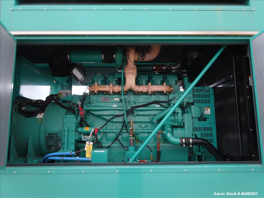 Used Cummins 750 kW Diesel Generator Model DQCB. Cummins QSK23-G7 Engine.