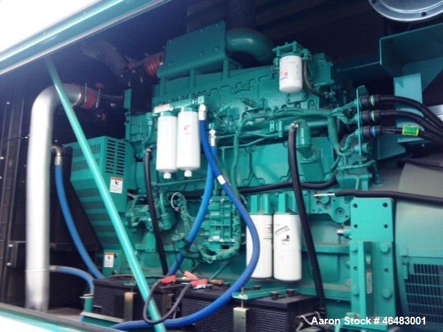 Used Cummins 750 kW Diesel Generator Model DQCB. Cummins QSK23-G7 Engine.