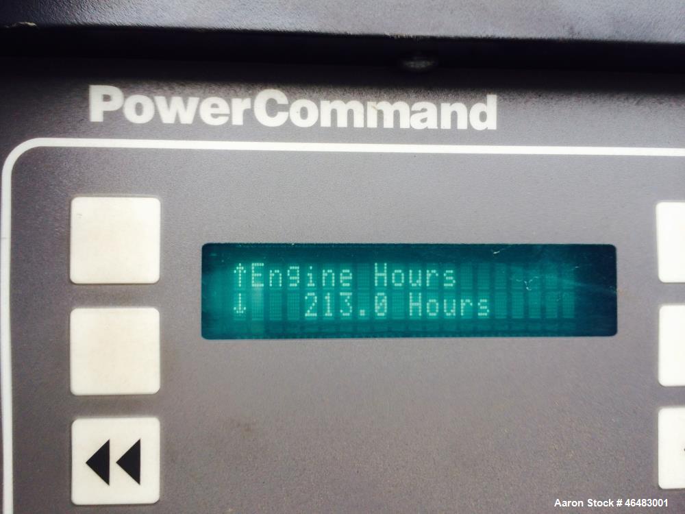 Used Cummins 750 kW Diesel Generator Model DQCB. Cummins QSK23-G7 Engine.