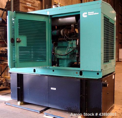 Used Cummins 250kW standby rated (225 kW prime) diesel generator set. Cummins model DQDAA-5753598 SN-D060909593. Cummins QSL9-G5 engine rated 476 HP @ 1800 RPM, EPA tier 1 certified. 3/60/277/480V. 1...