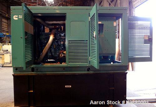Used Cummins 250kW standby rated (225 kW prime) diesel generator set. Cummins model DQDAA-5753598 SN-D060909593. Cummins QSL9-G5 engine rated 476 HP @ 1800 RPM, EPA tier 1 certified. 3/60/277/480V. 1...