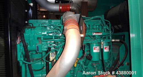 Used Cummins 250kW standby rated (225 kW prime) diesel generator set. Cummins model DQDAA-5753598 SN-D060909593. Cummins QSL9-G5 engine rated 476 HP @ 1800 RPM, EPA tier 1 certified. 3/60/277/480V. 1...