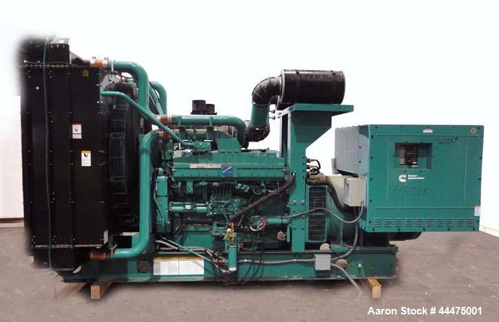 Used Cummins 750kW Standby Diesel Generator Set, Model DQFAA-5769920