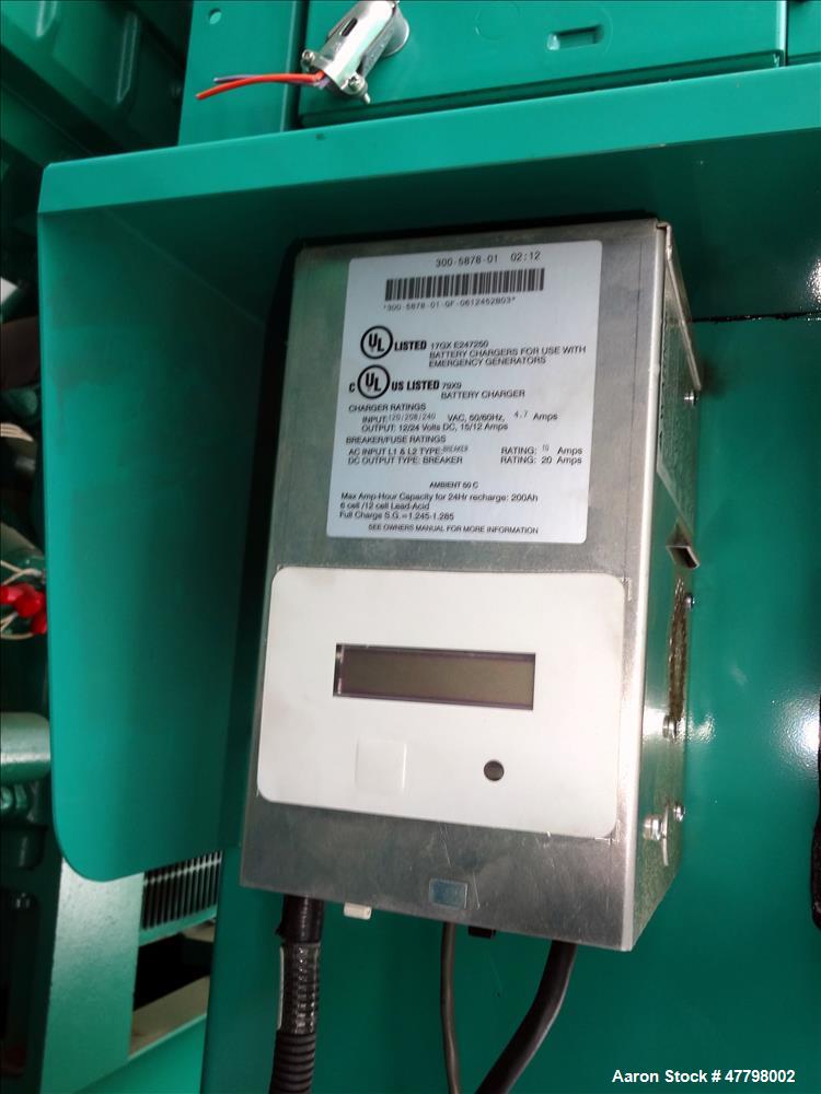 Used Cummins 750 kW EPA Tier 2 750kW Diesel Generator. Cummins QST30-G5.
