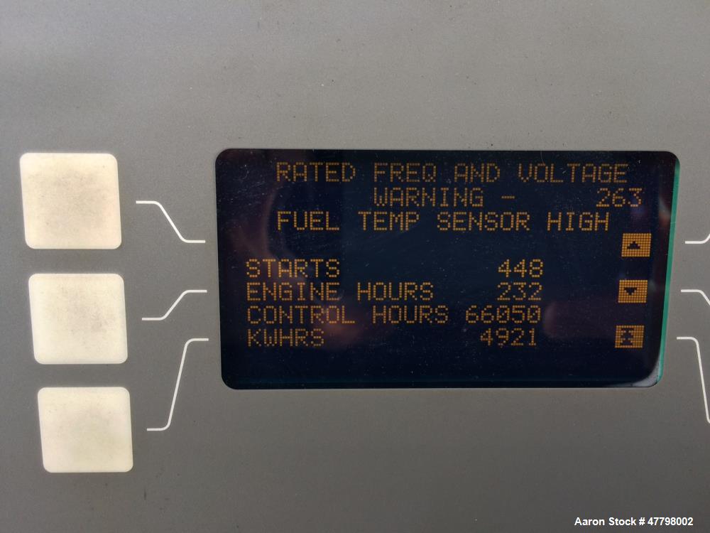 Used Cummins 750 kW EPA Tier 2 750kW Diesel Generator. Cummins QST30-G5.