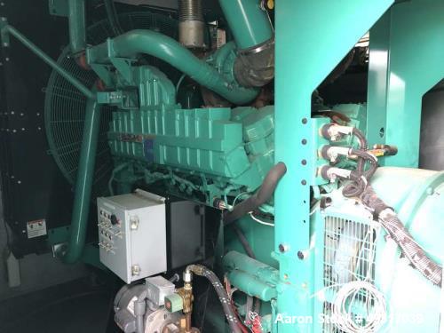 Used Cummins 800 kW Diesel Generator – QST30-G5, Tier 2, 2007, 292 Hrs, Sound Enclosure