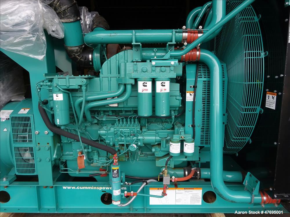 UNUSED Cummins 1000 kW generator model DQFAD. Cummins QST30-G5 engine EPA Tier 2