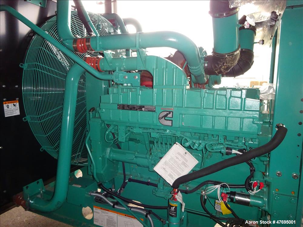 UNUSED Cummins 1000 kW generator model DQFAD. Cummins QST30-G5 engine EPA Tier 2