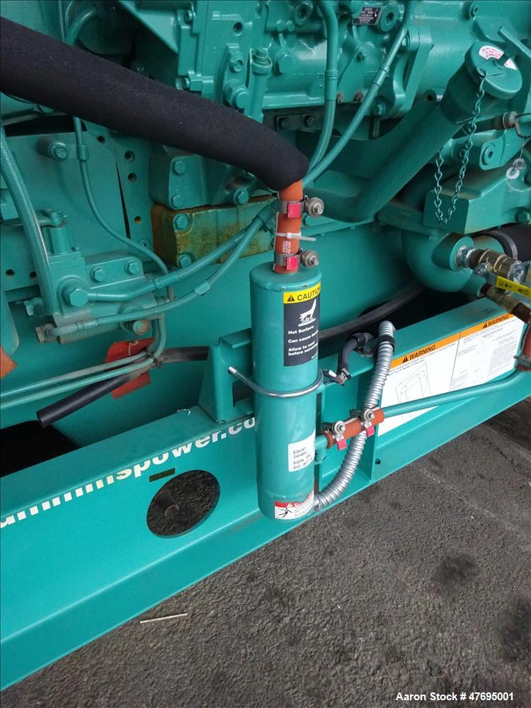 UNUSED Cummins 1000 kW generator model DQFAD. Cummins QST30-G5 engine EPA Tier 2
