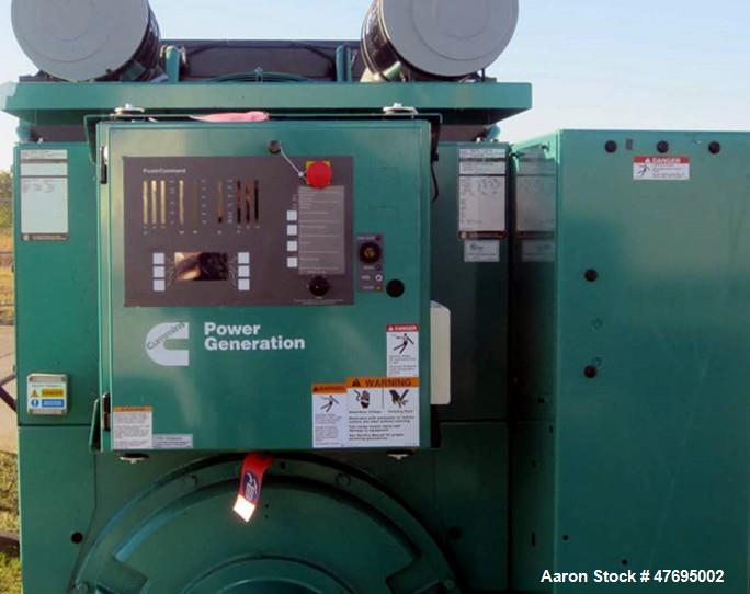 UNUSED Cummins 1000 kW diesel generator DQFAD. Cummins QST30-G5 NR2, EPA Tier 2